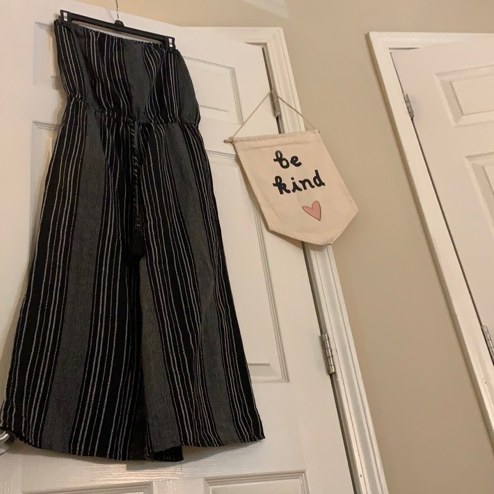 Elan strapless jumpsuit